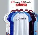 5 pcs t-shirt combo